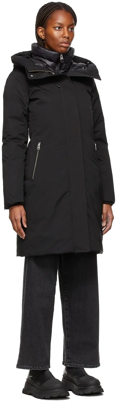 Padded Down Hooded Coat