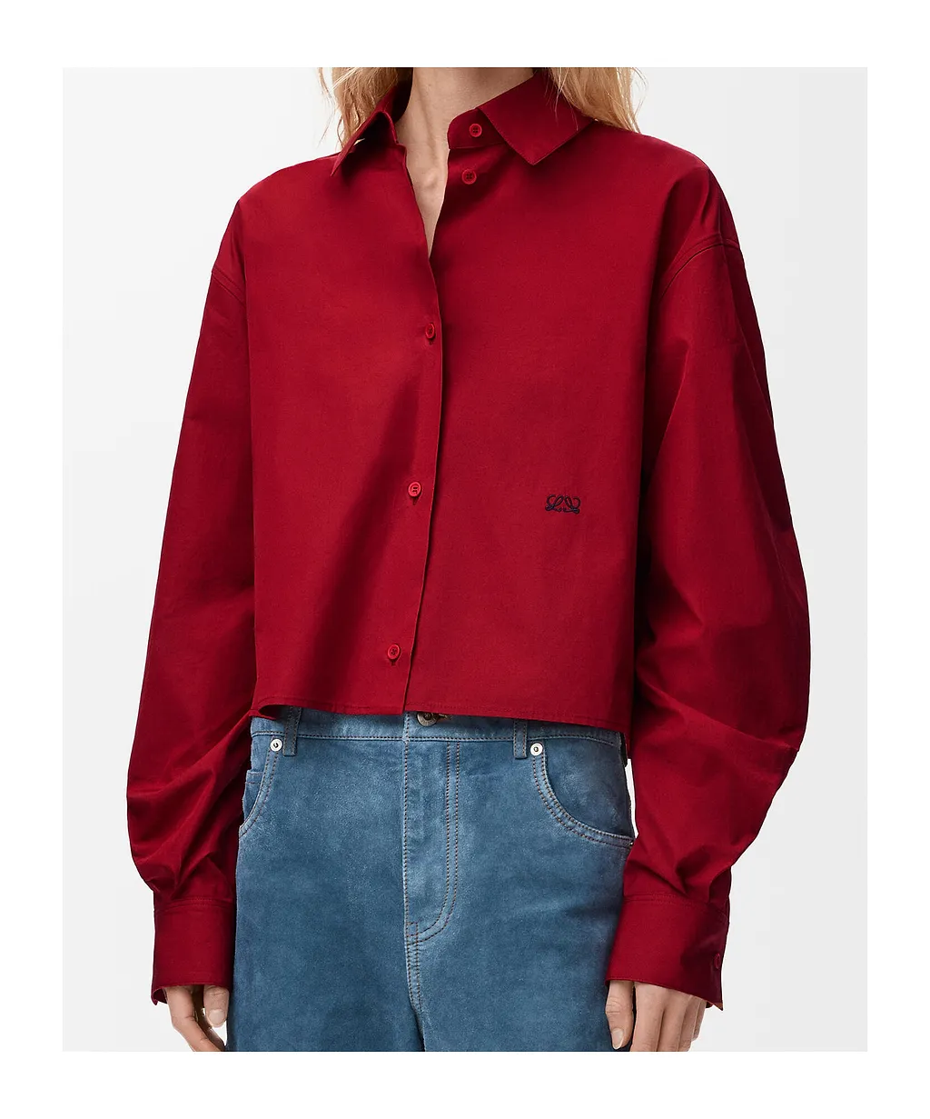 Loewe Curved Sleeved Shirt