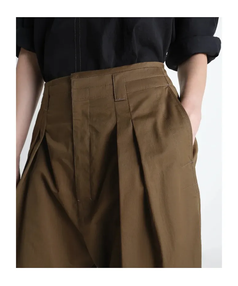 Lemaire Pleat Detailed Balloon Bermuda Shorts