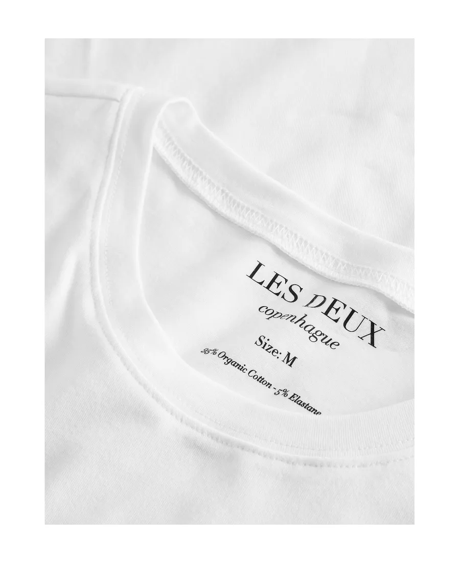 Les Deux Cotton Crew Neck Tee