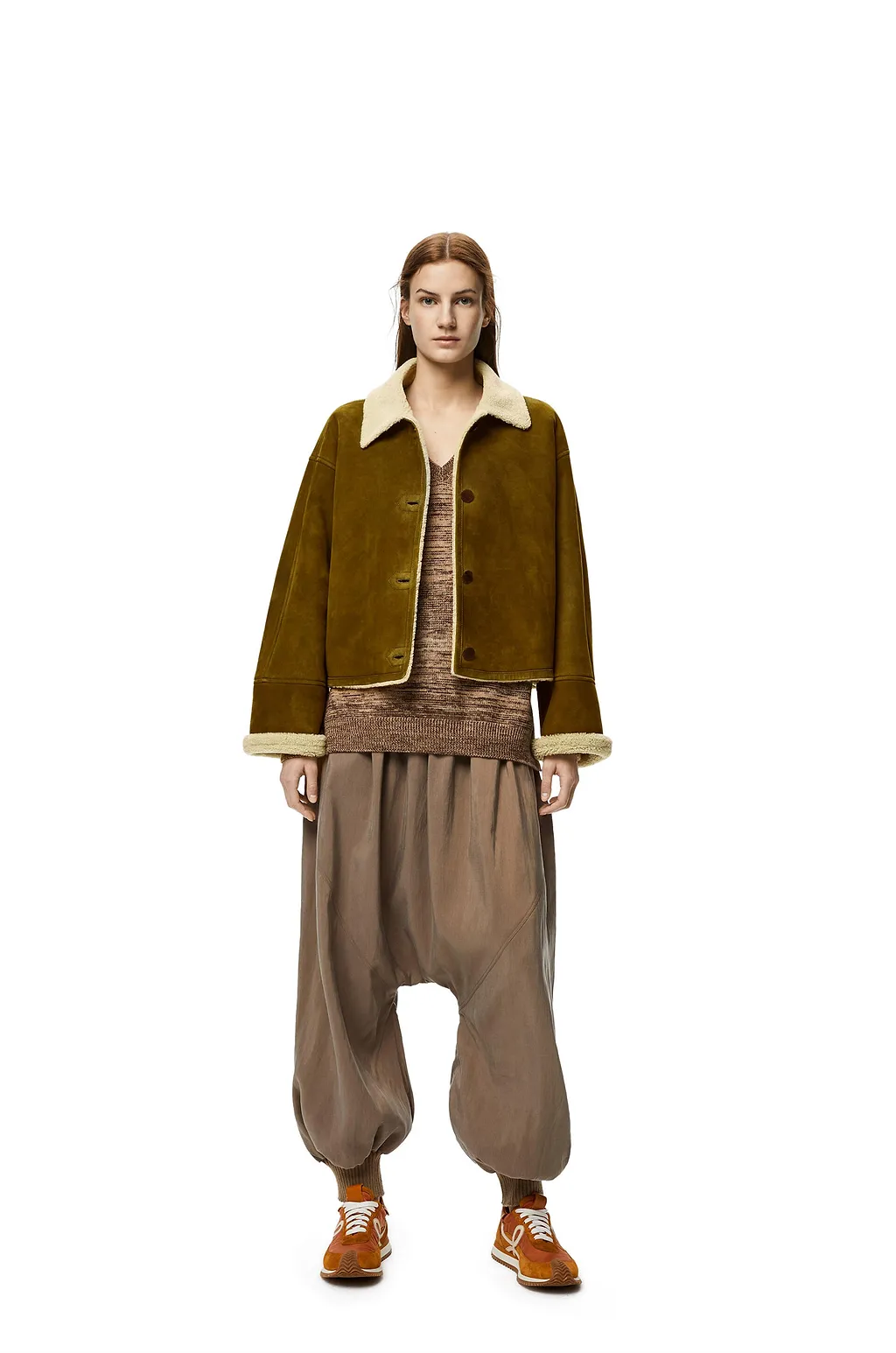 Short Jacket In Shearling