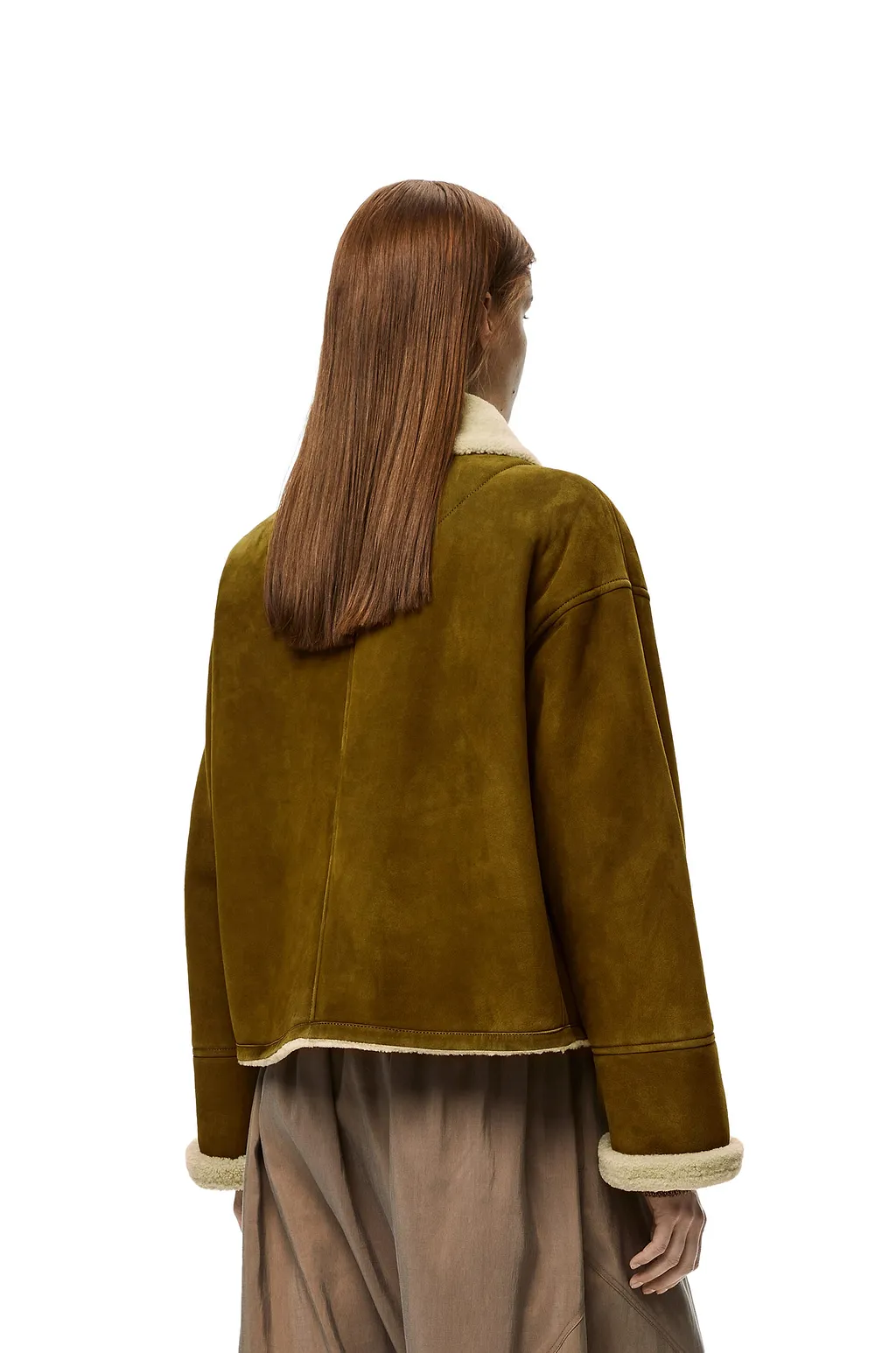 Short Jacket In Shearling