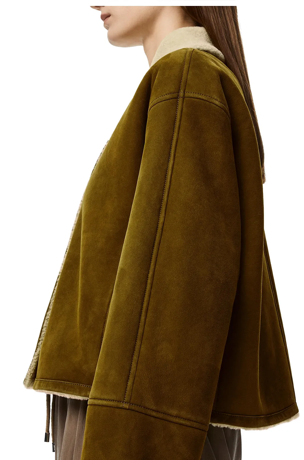 Short Jacket In Shearling