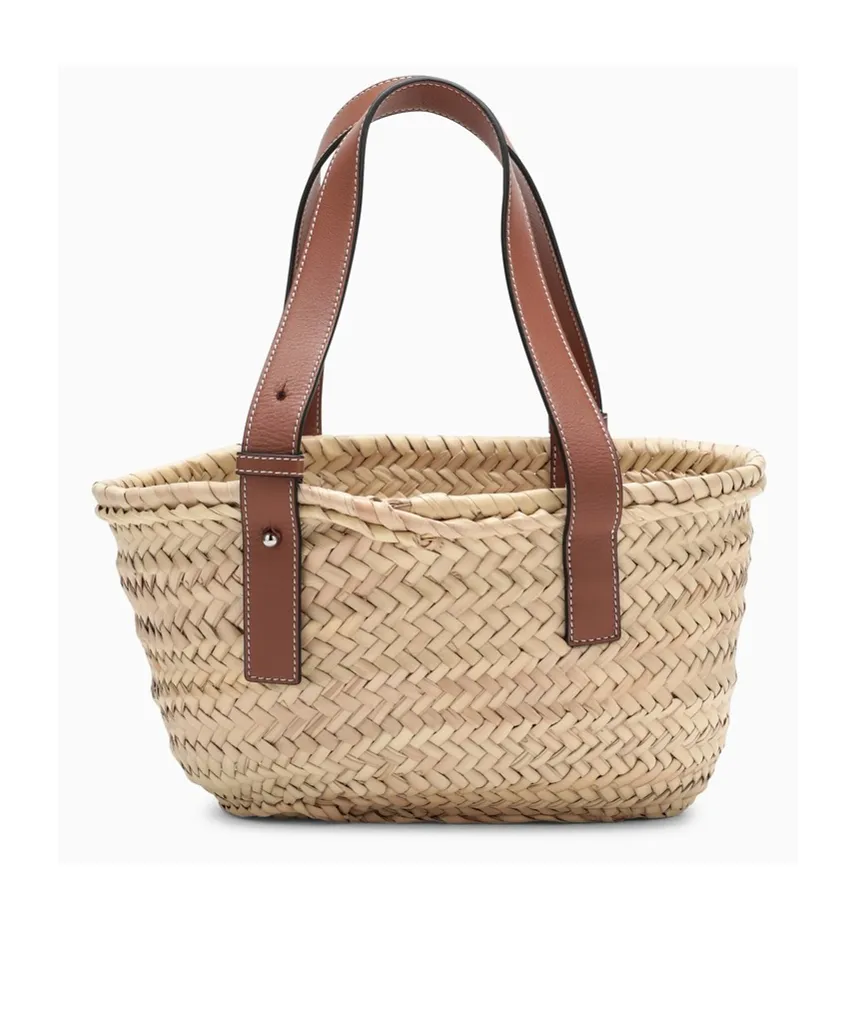 Small Basket Tote Bag
