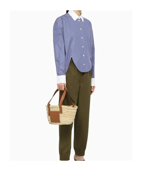 Small Basket Tote Bag