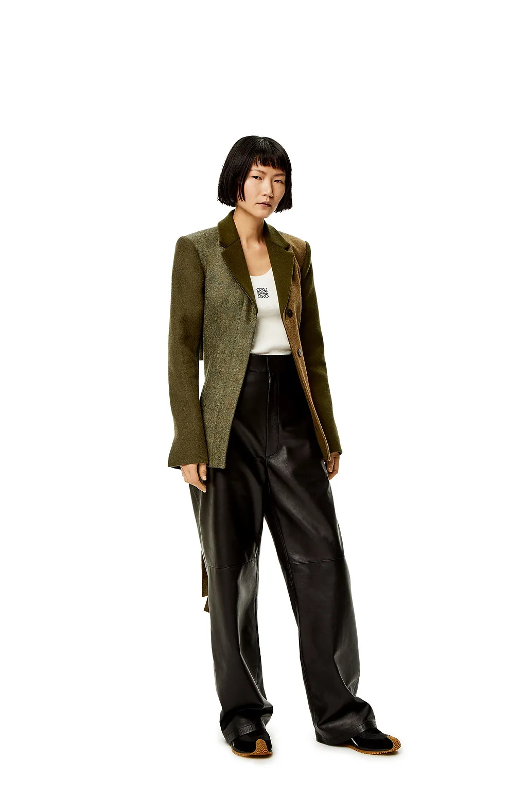Slashed Jacket In Wool