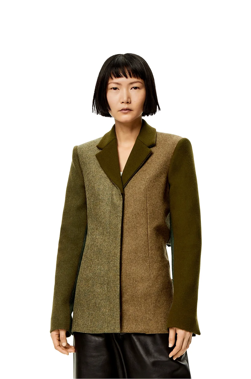 Slashed Jacket In Wool