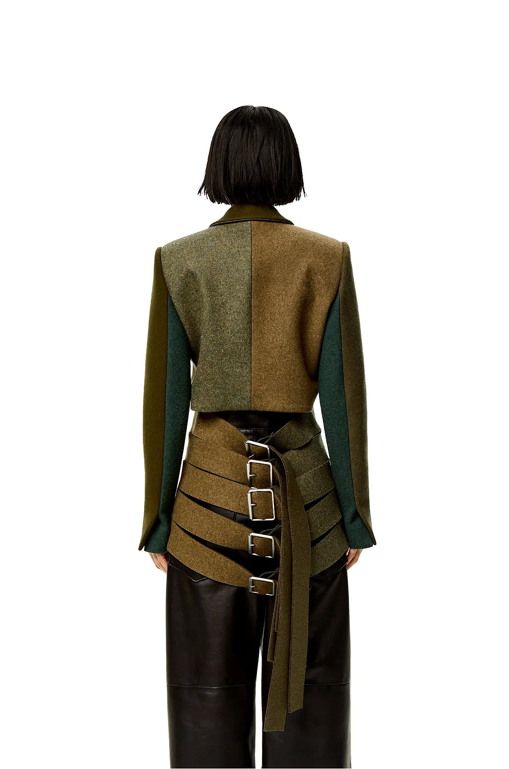Slashed Jacket In Wool
