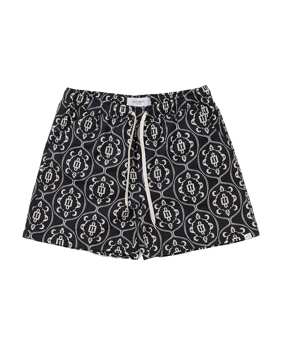 Pattern Printed Swimming Trunks