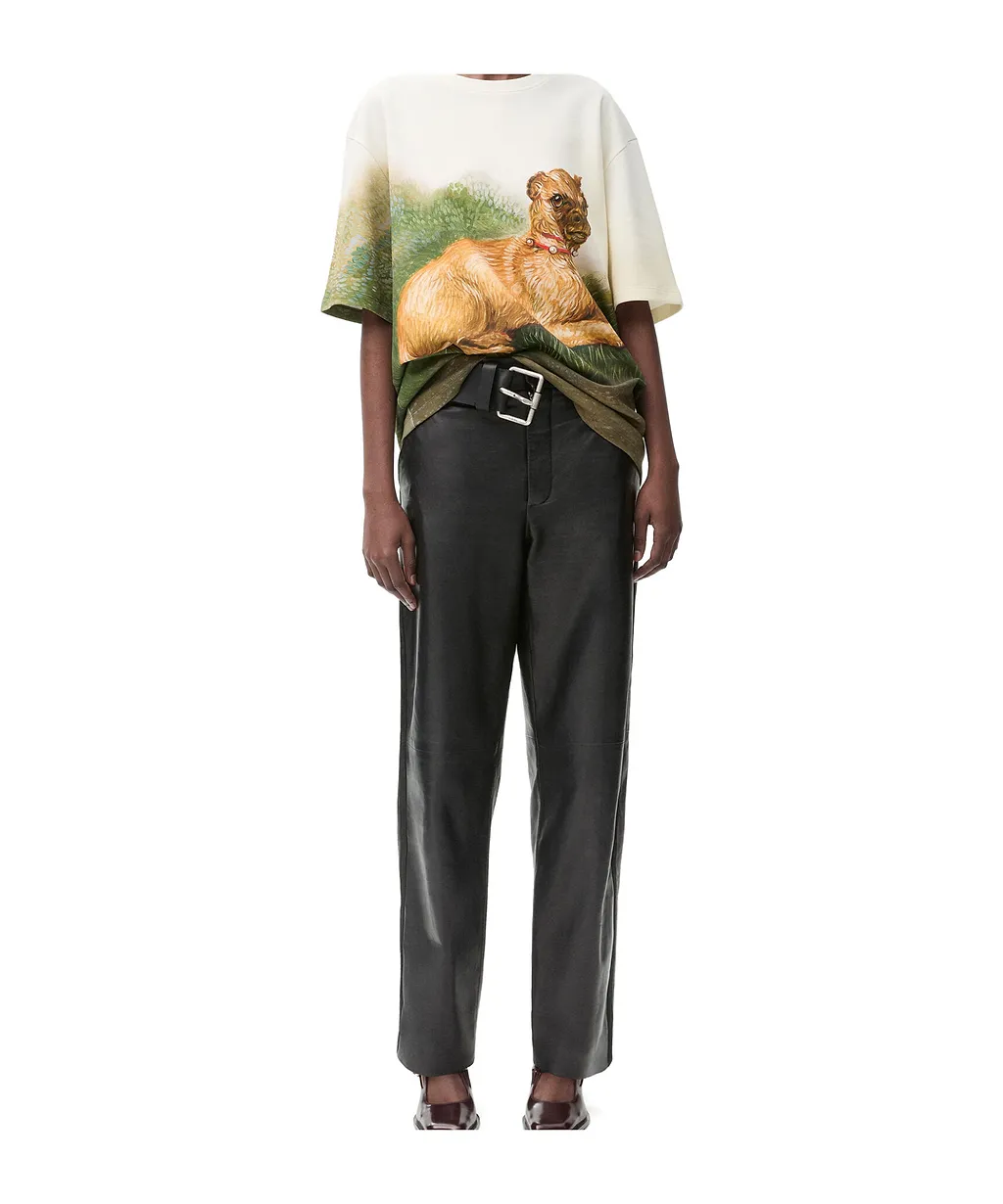Trousers In Nappa Lambskin