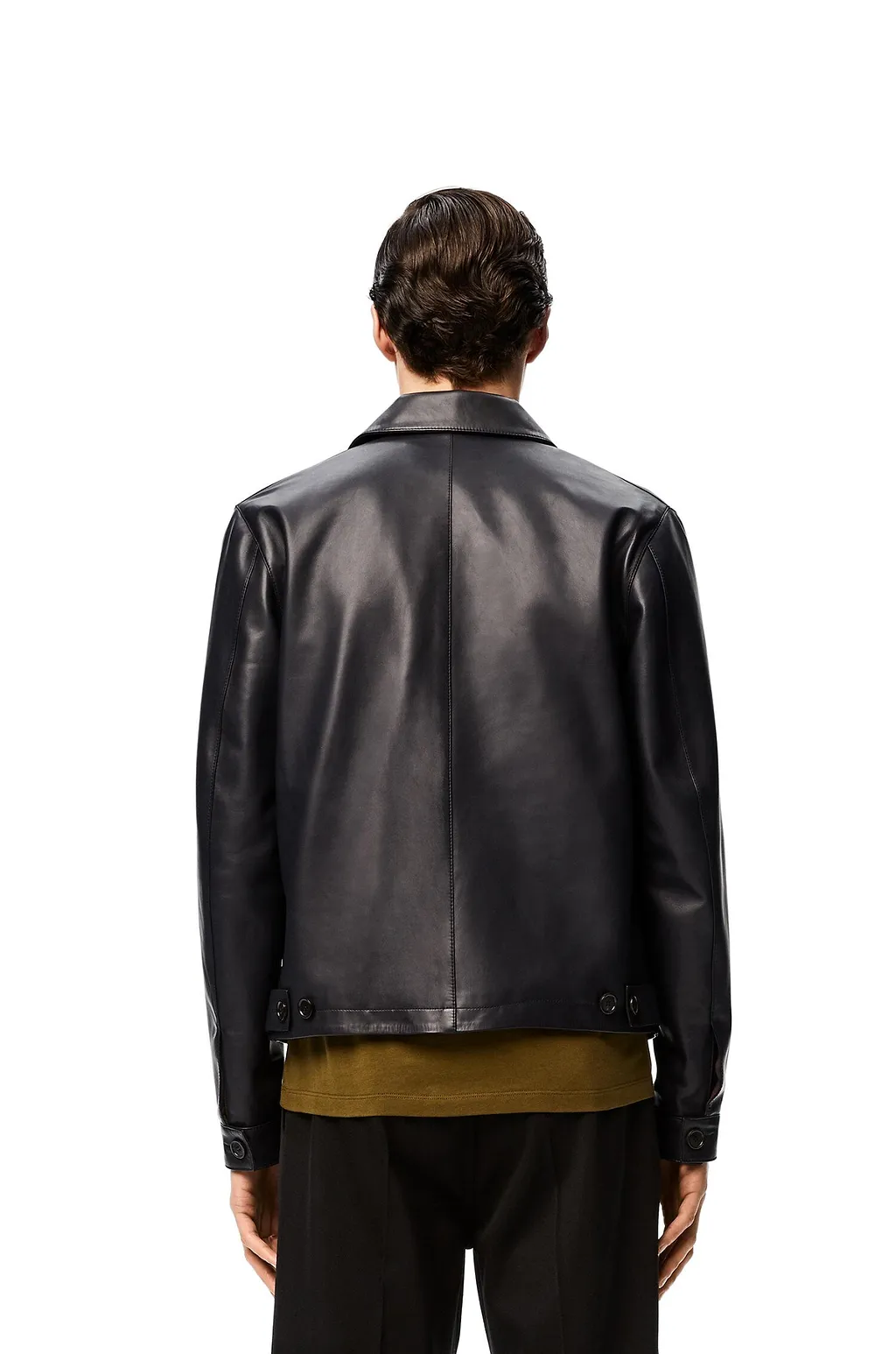 Zip Jacket In Nappa
