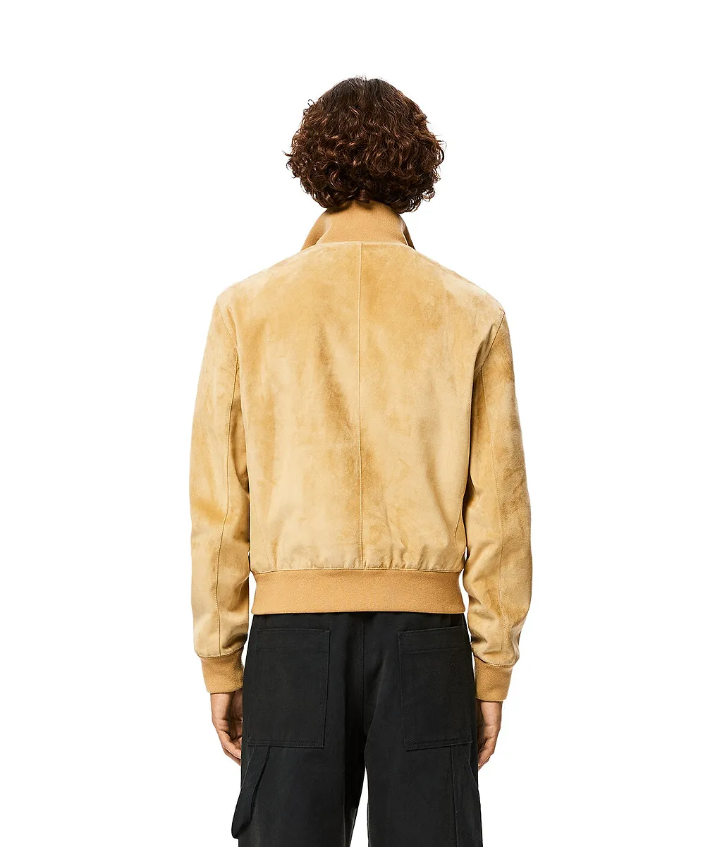 Zip Jacket In Suede