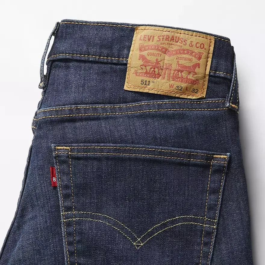 Levi's 511 Logo Patch Slim-Fit Jeans