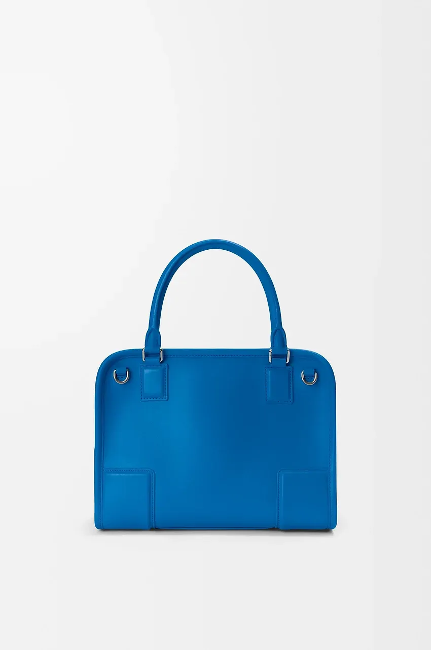Top Handle Azure Tote Bag