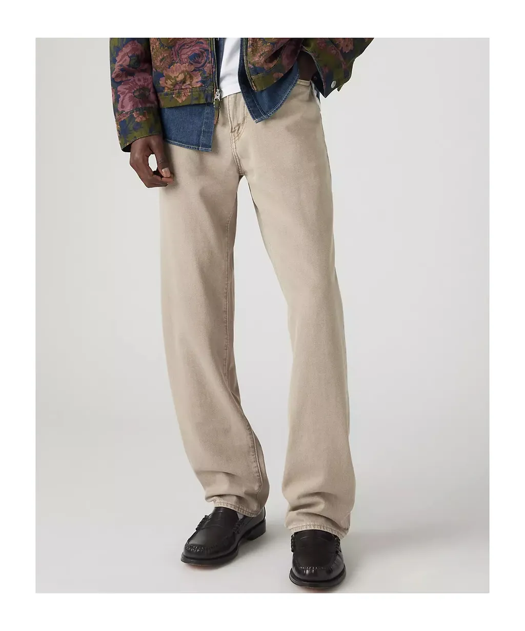 Levi's Logo Patch Straight Leg Jeans