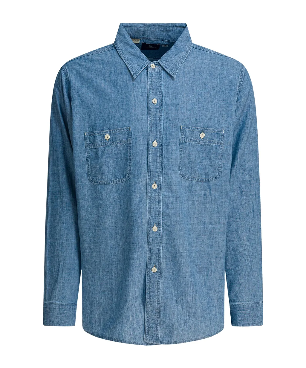 Levi's French Collar Denim Shirt