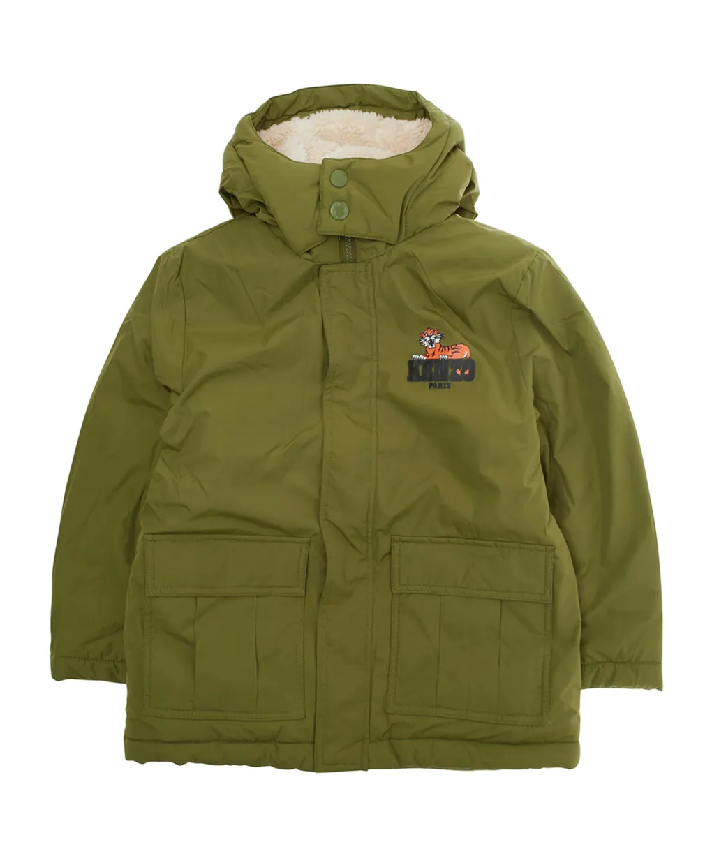 Long-Sleeved Cotton-Padded Jacket