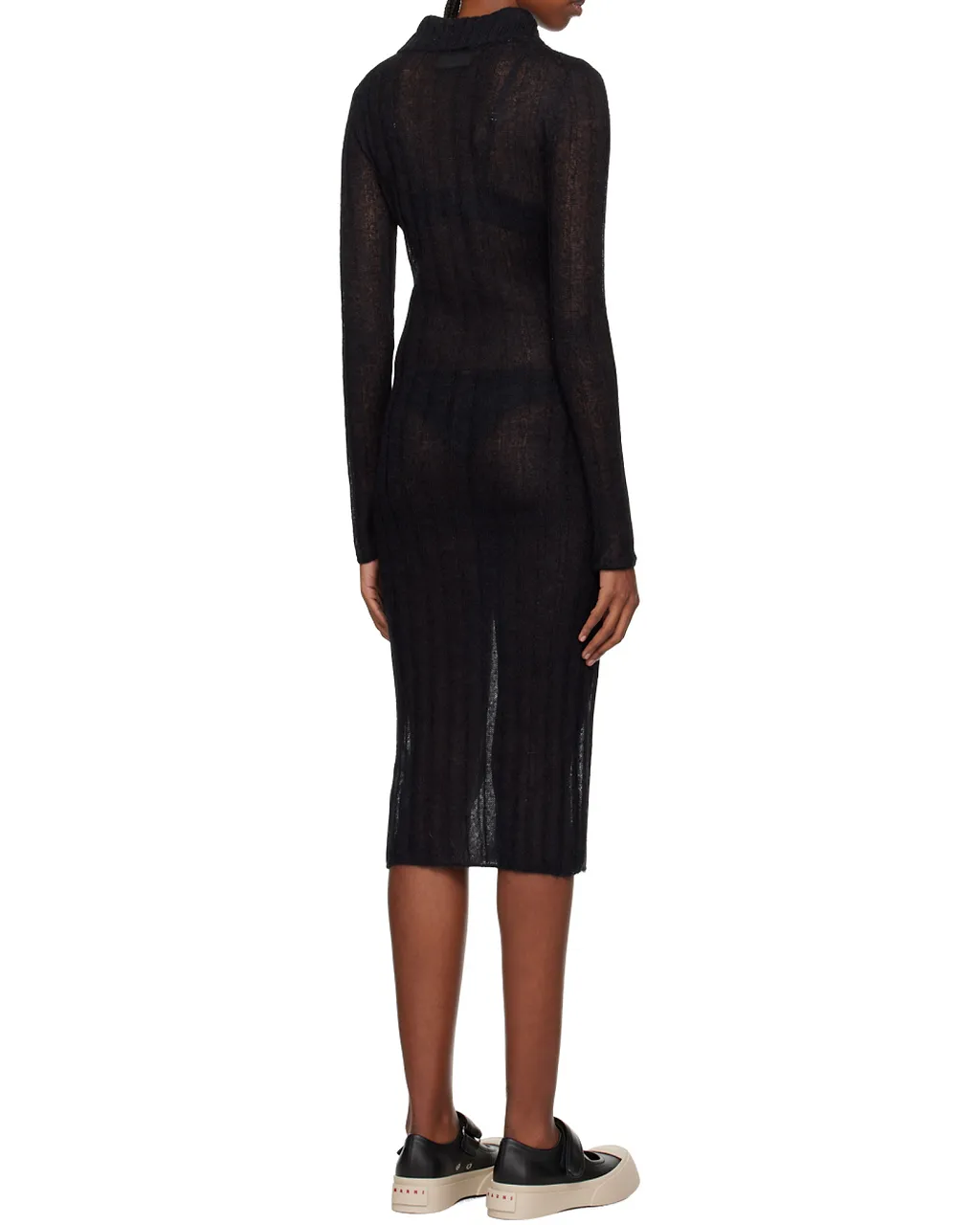 Long Transparent Cardigan