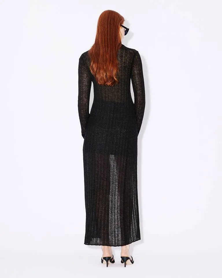 Long Transparent Cardigan