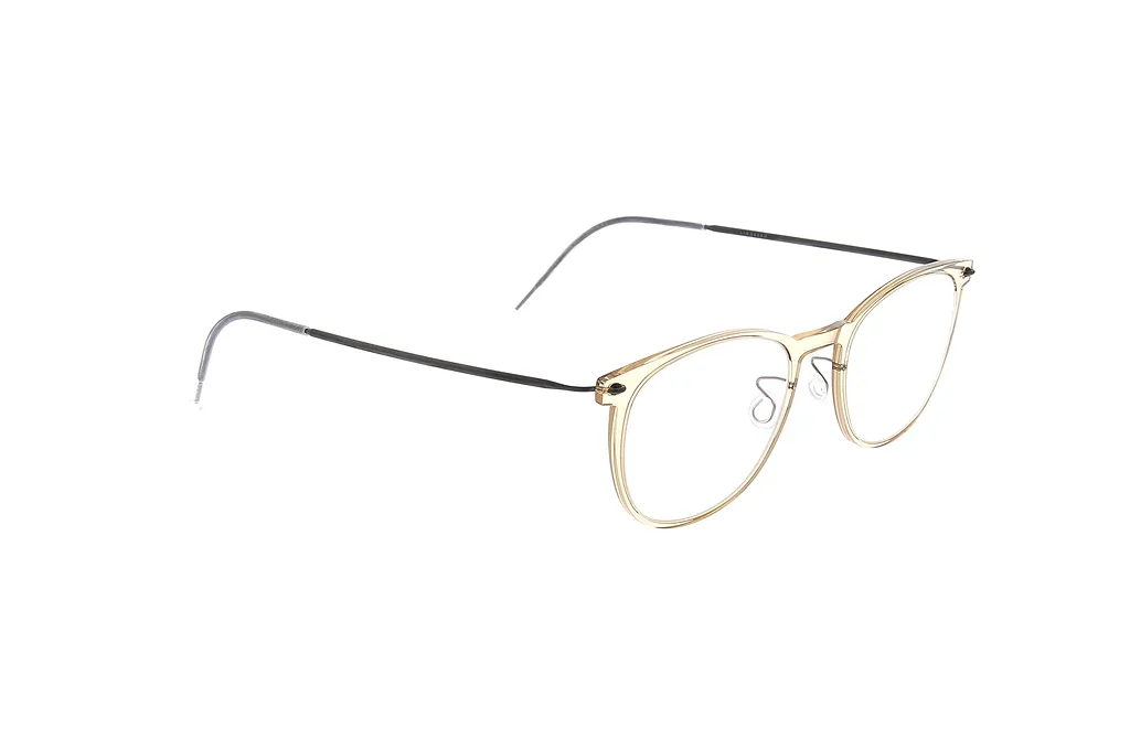 Geometric Frame Plano Lens