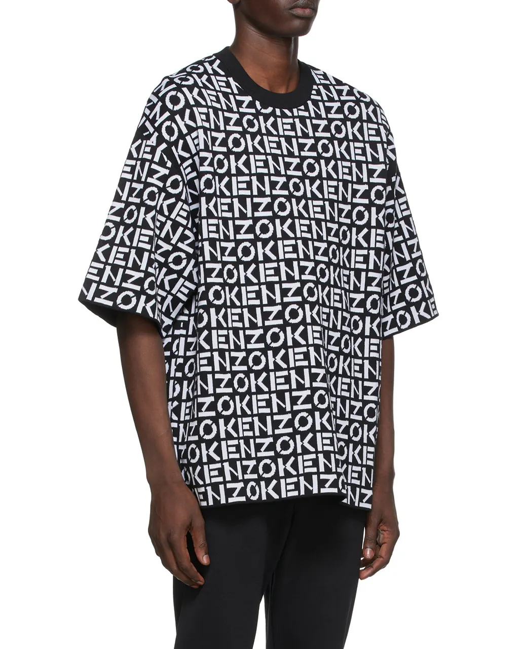 Monogram-Print T-Shirt