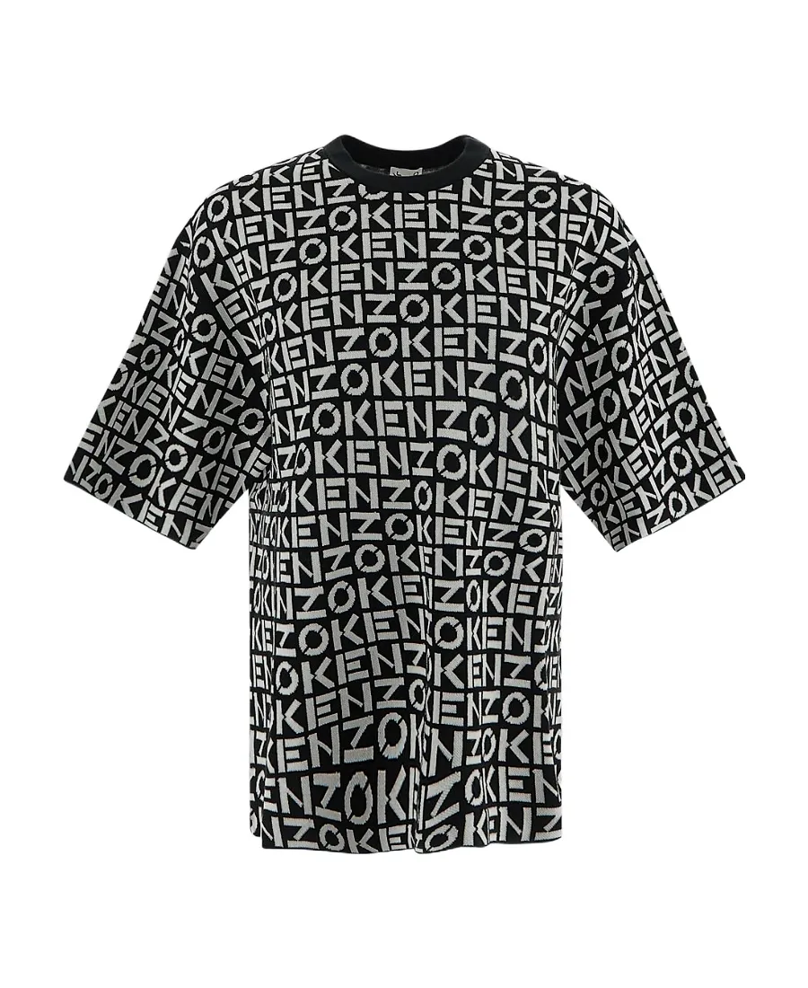 Monogram-Print T-Shirt