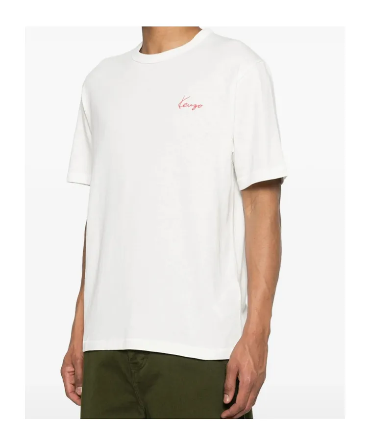 Kenzo Archive Rose Crewneck T-Shirt