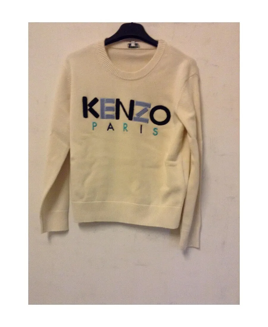 Textured-Logo Sweater