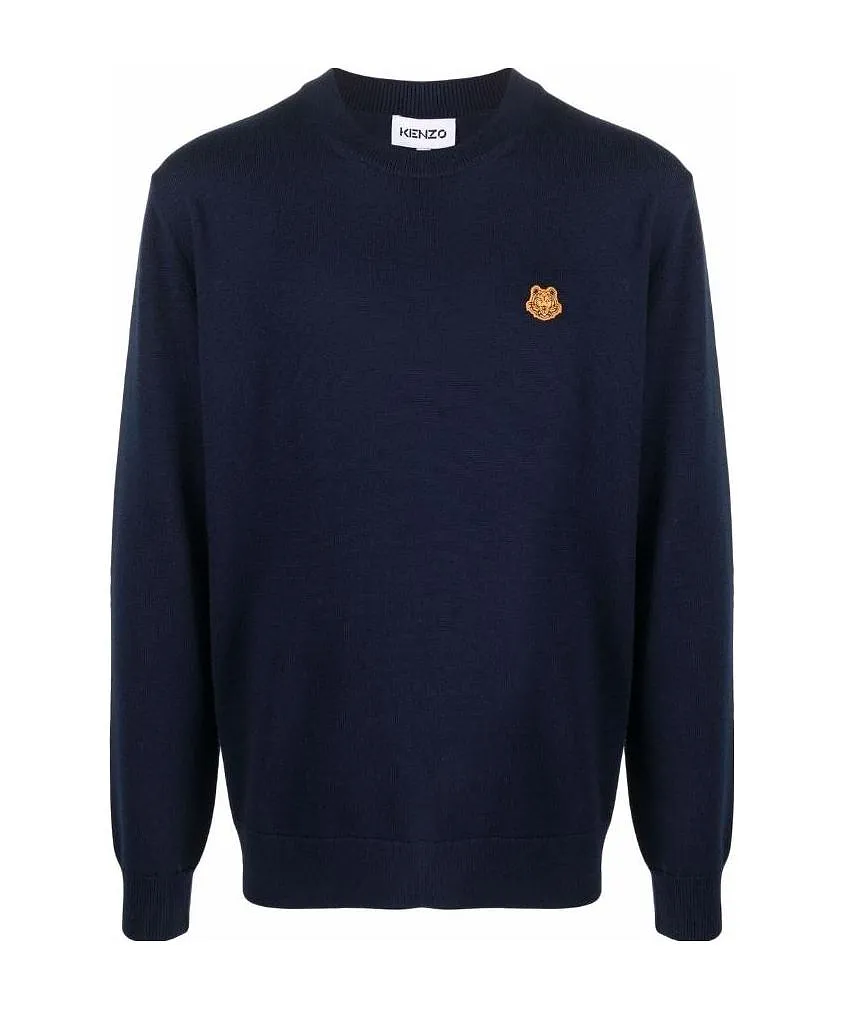 Tiger Logo-Patch Jumper