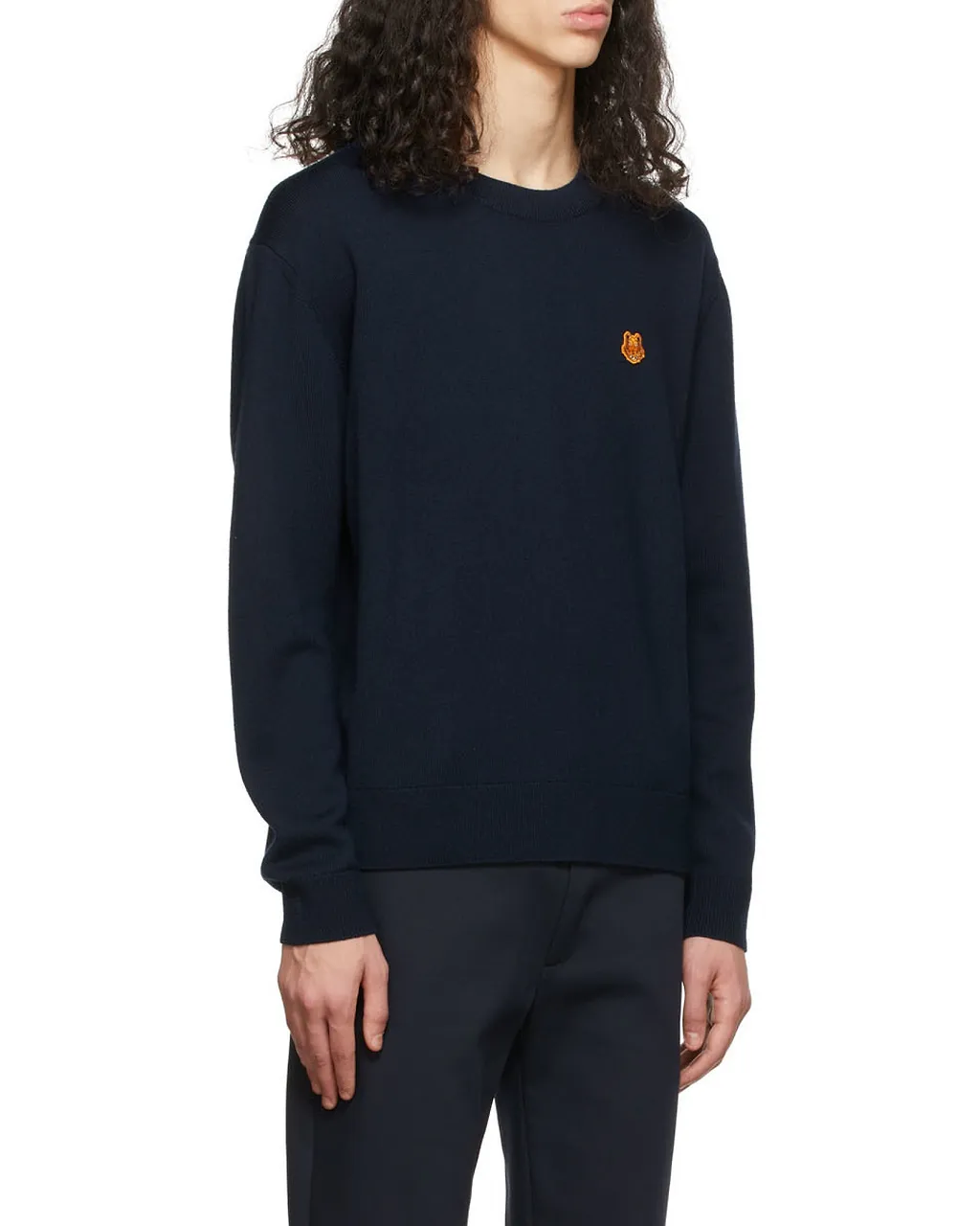 Tiger Logo-Patch Jumper