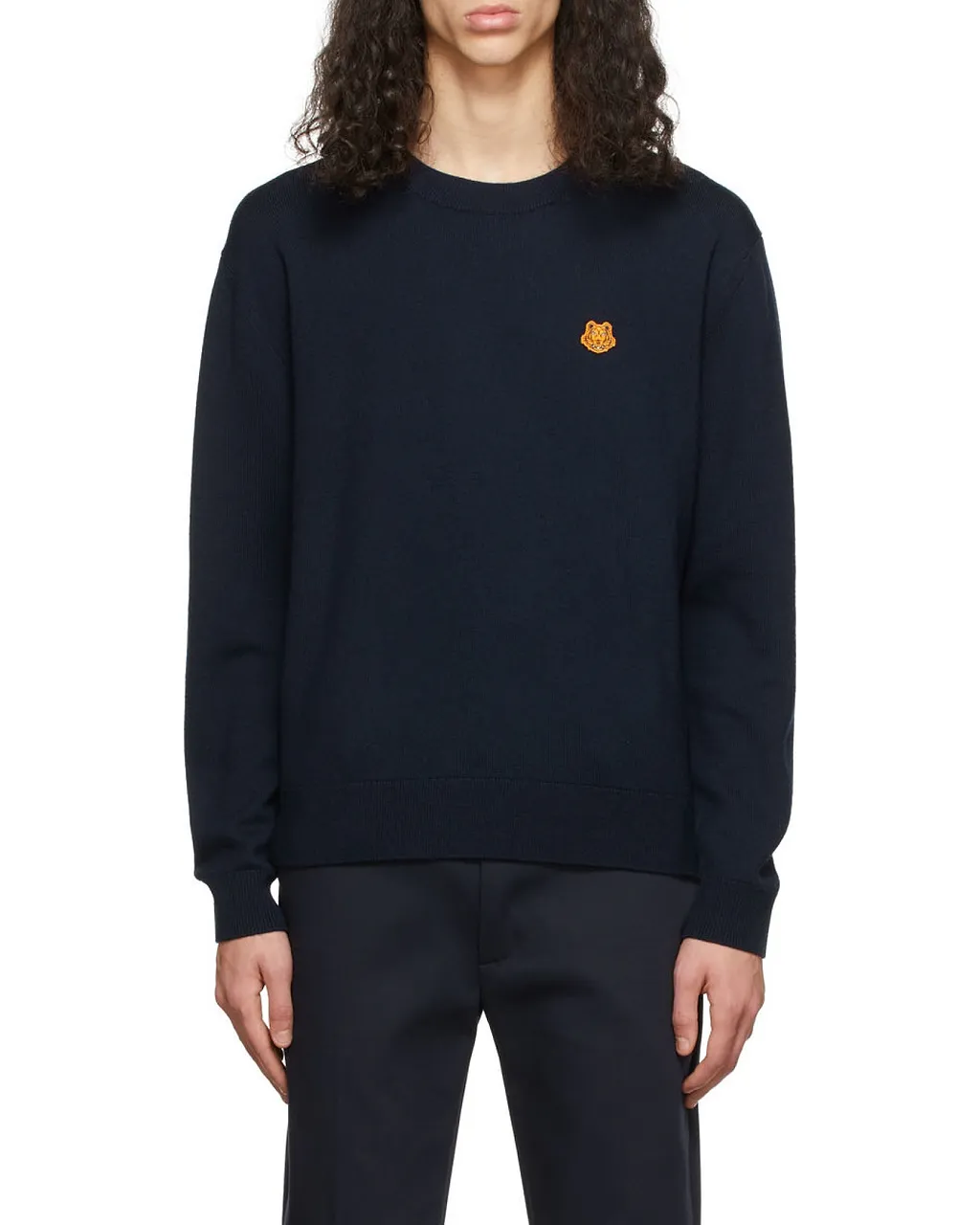 Tiger Logo-Patch Jumper