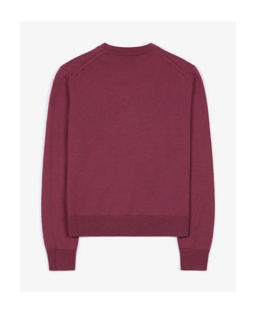 Tiger-Patch Knitted Jumper