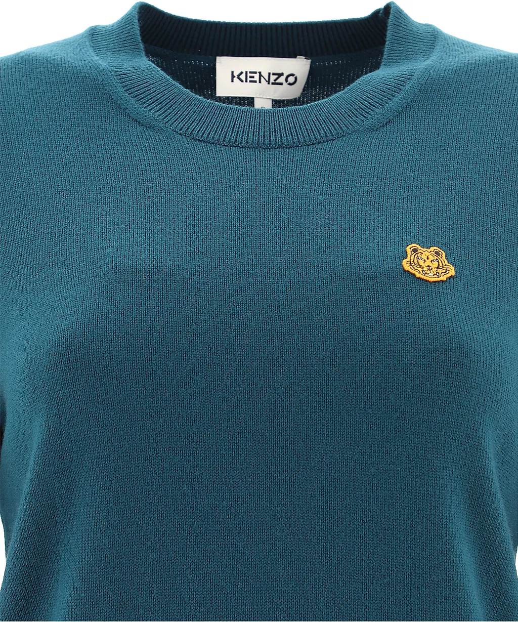 Tiger Patch Wool Jumper