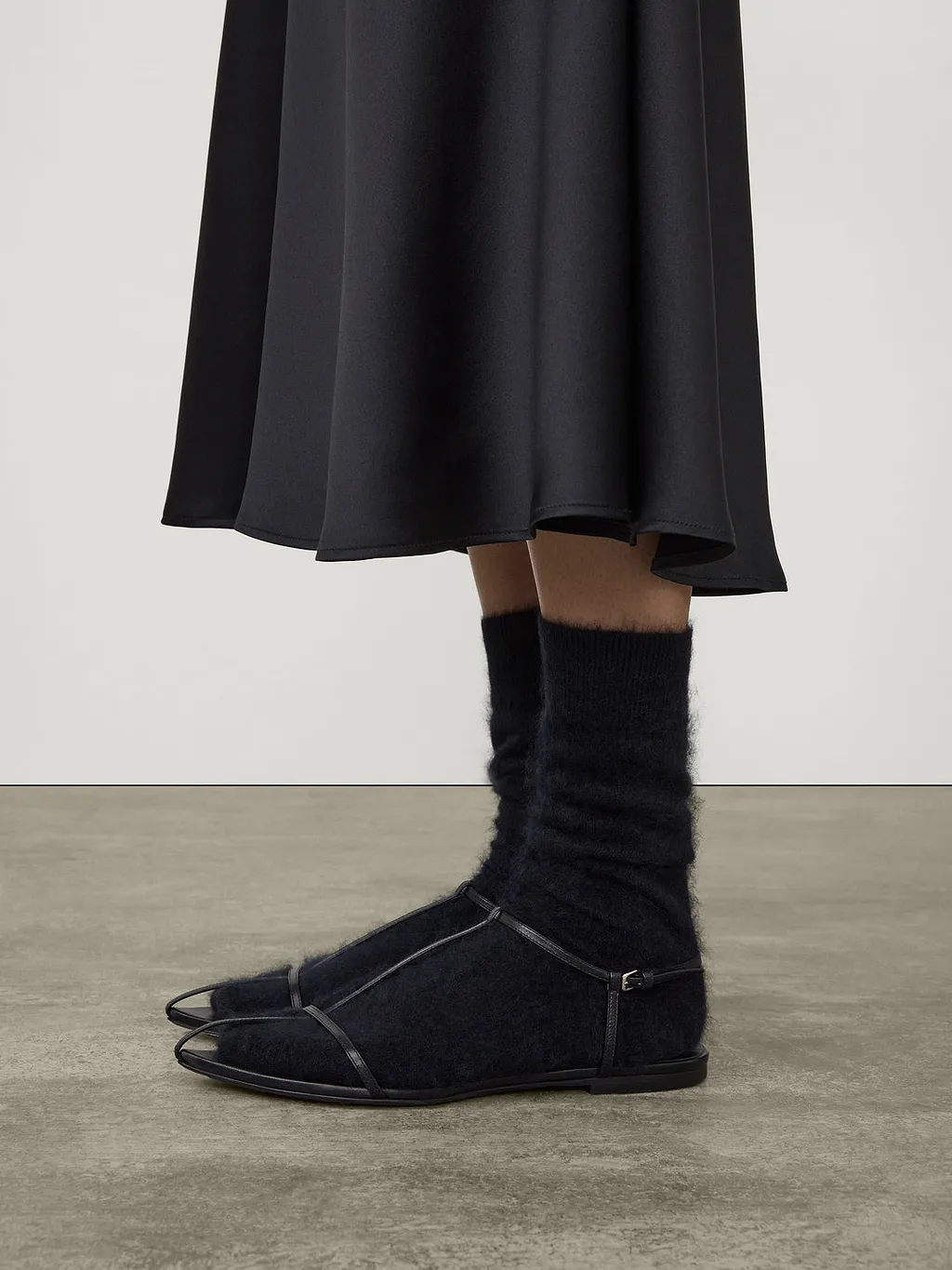 Brushed-Cashmere Socks