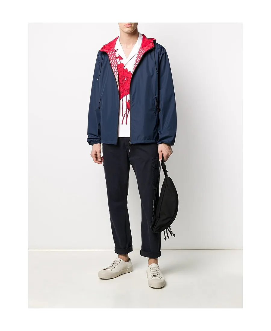 Zipped Logo Windbreaker