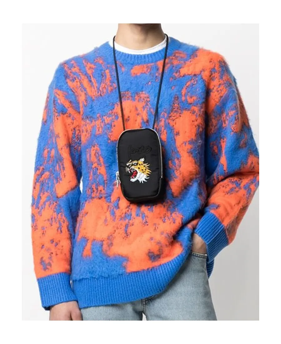 X Kansai Yamamoto Embroidered Phone Pouch