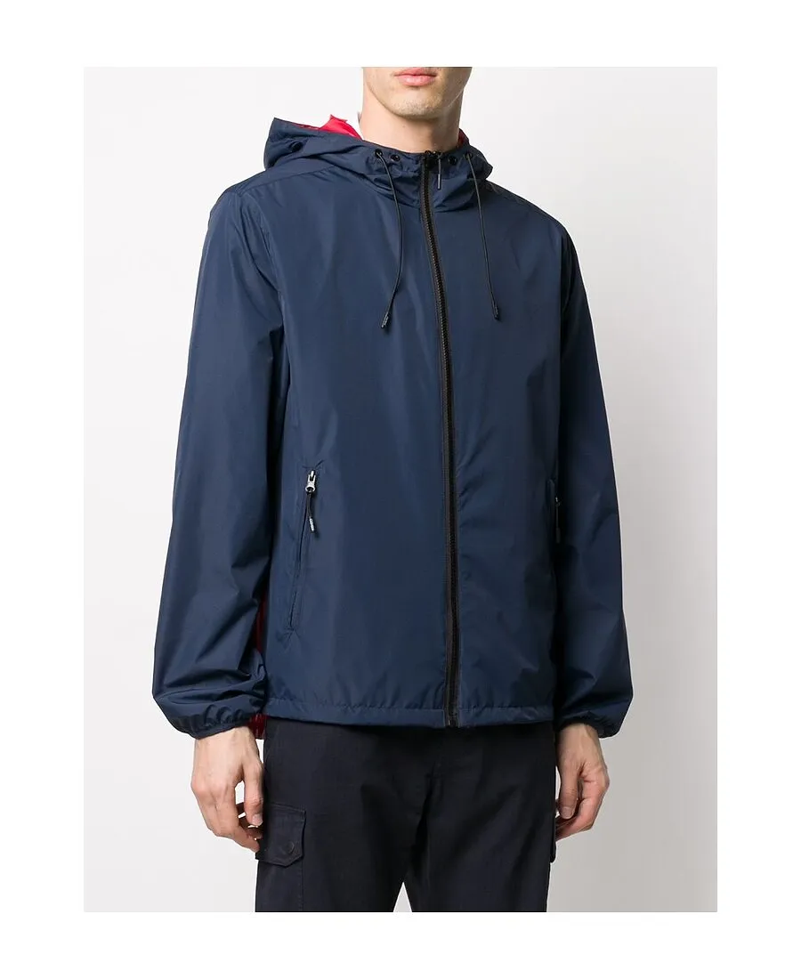Zipped Logo Windbreaker