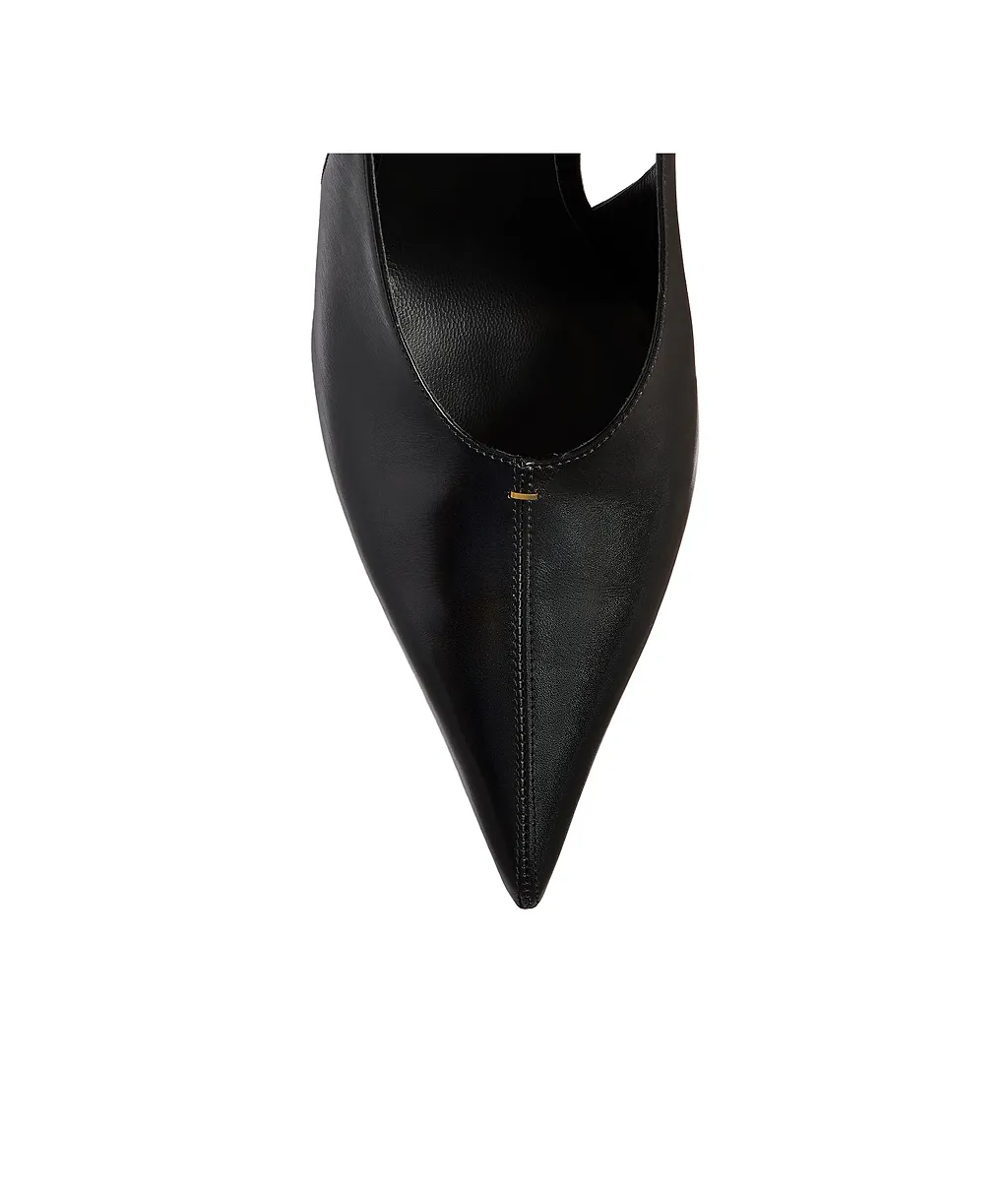 Khaite Bella Low Slingback Pumps