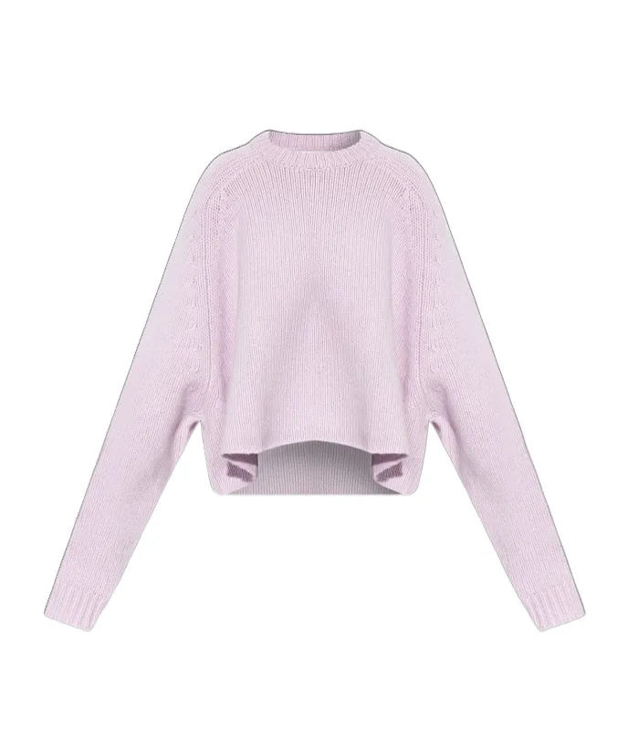 Lisa Yang Karine Cropped Knitted Sweater