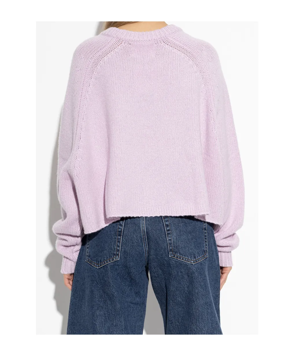 Lisa Yang Karine Cropped Knitted Sweater