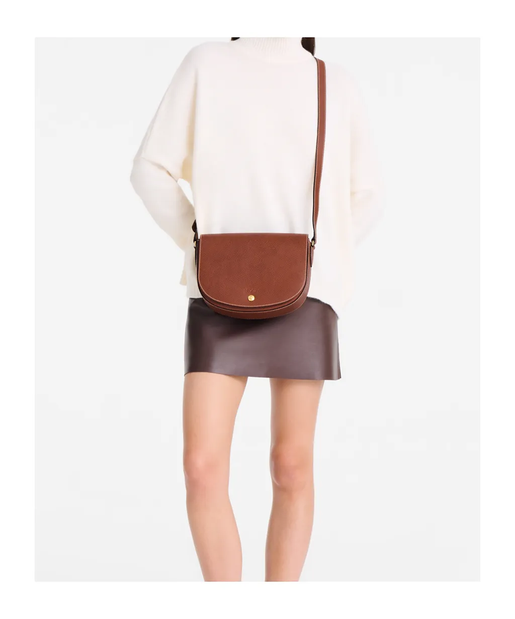 Medium ÉPure Leather Crossbody Bag