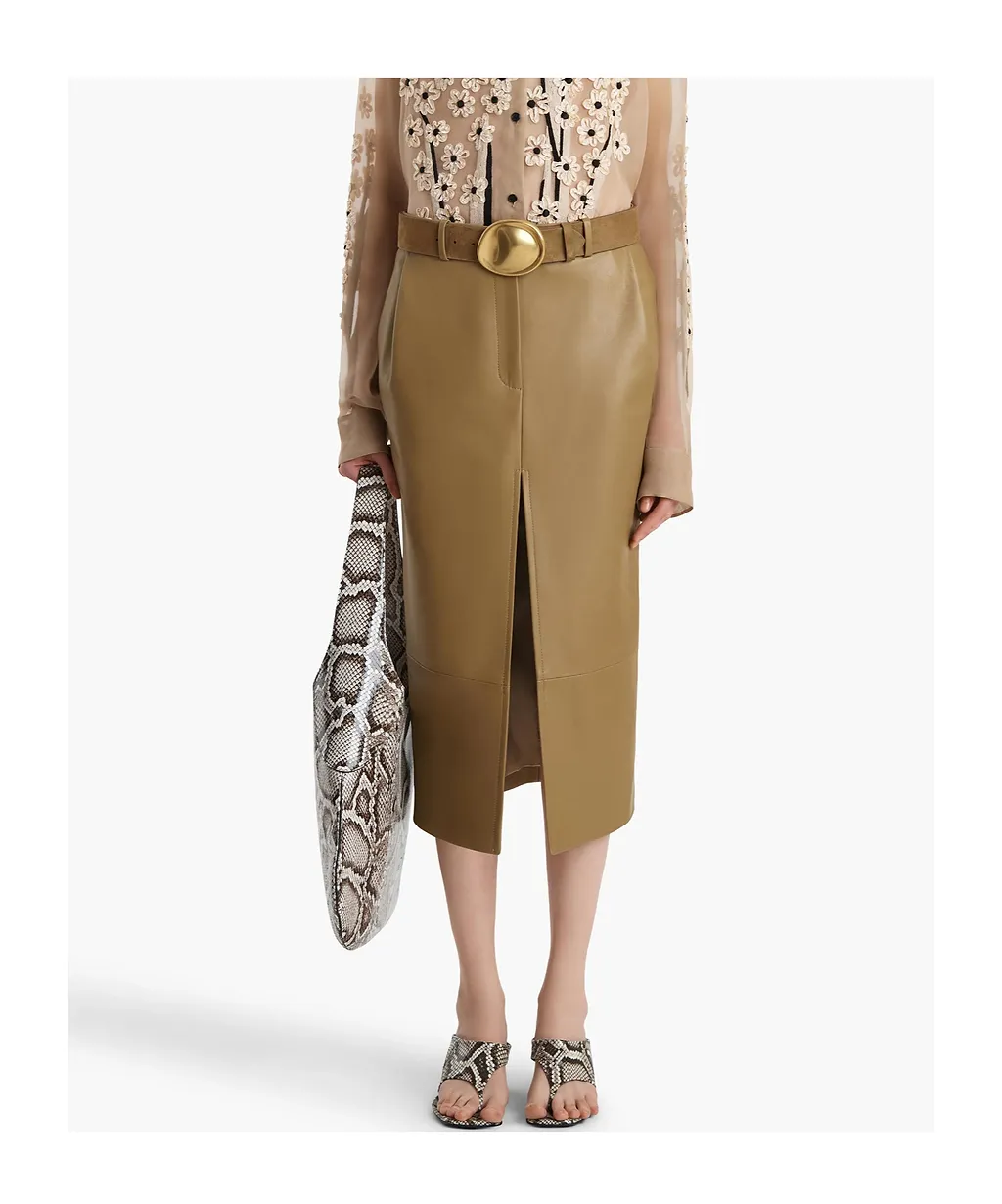 Khaite Anden Midi Skirt
