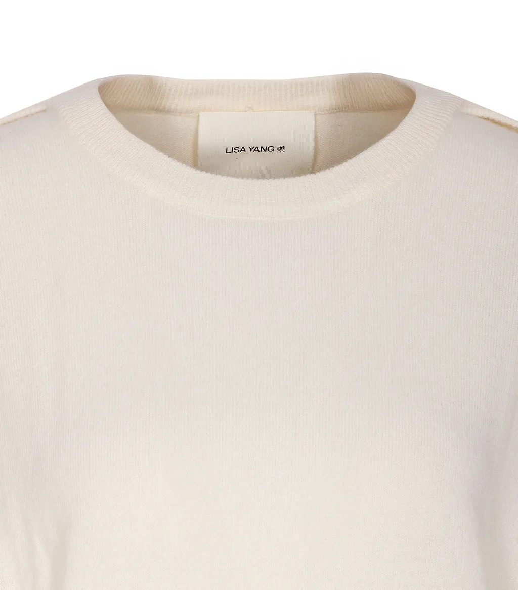Lisa Yang Othelia Cut-Out Sweater