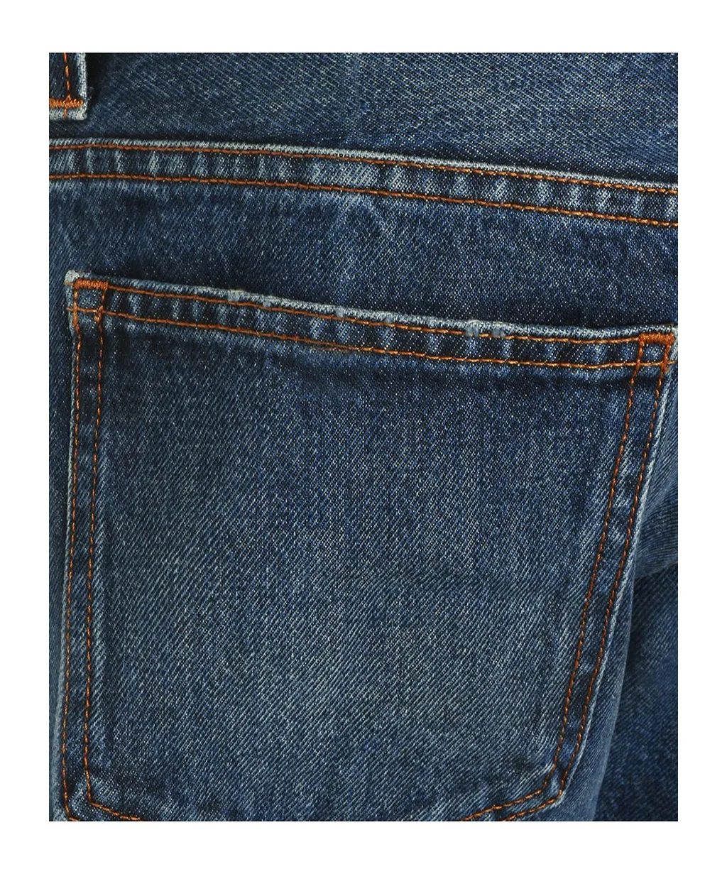 Khaite Karo Straight-Leg Jeans