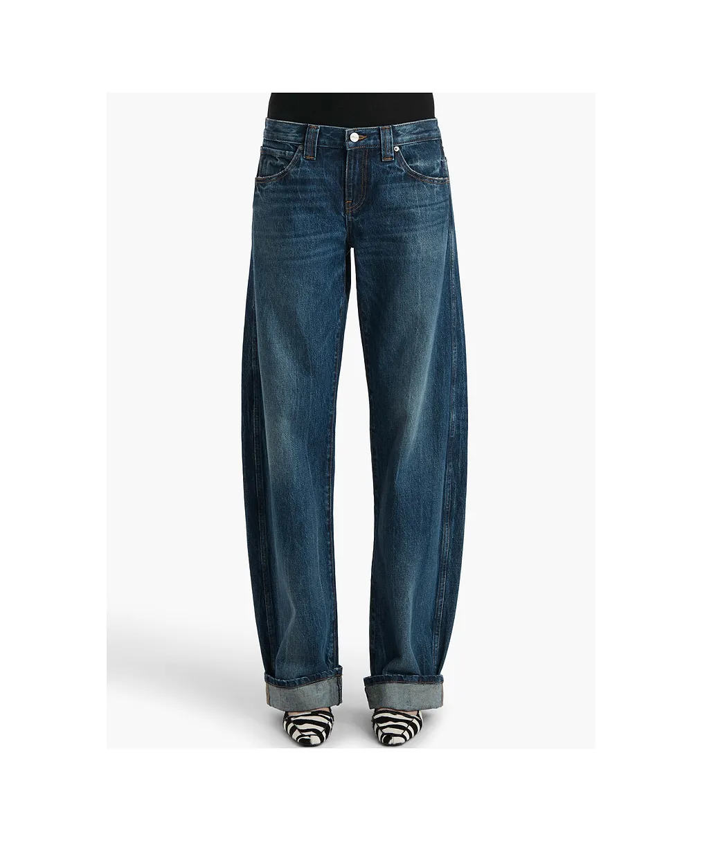 Khaite Karo Straight-Leg Jeans