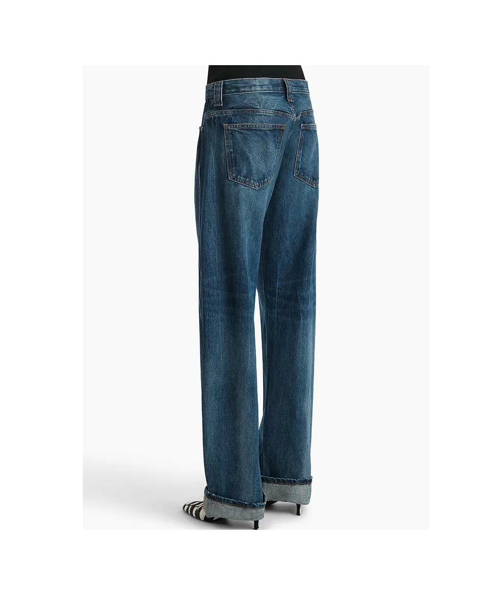 Khaite Karo Straight-Leg Jeans