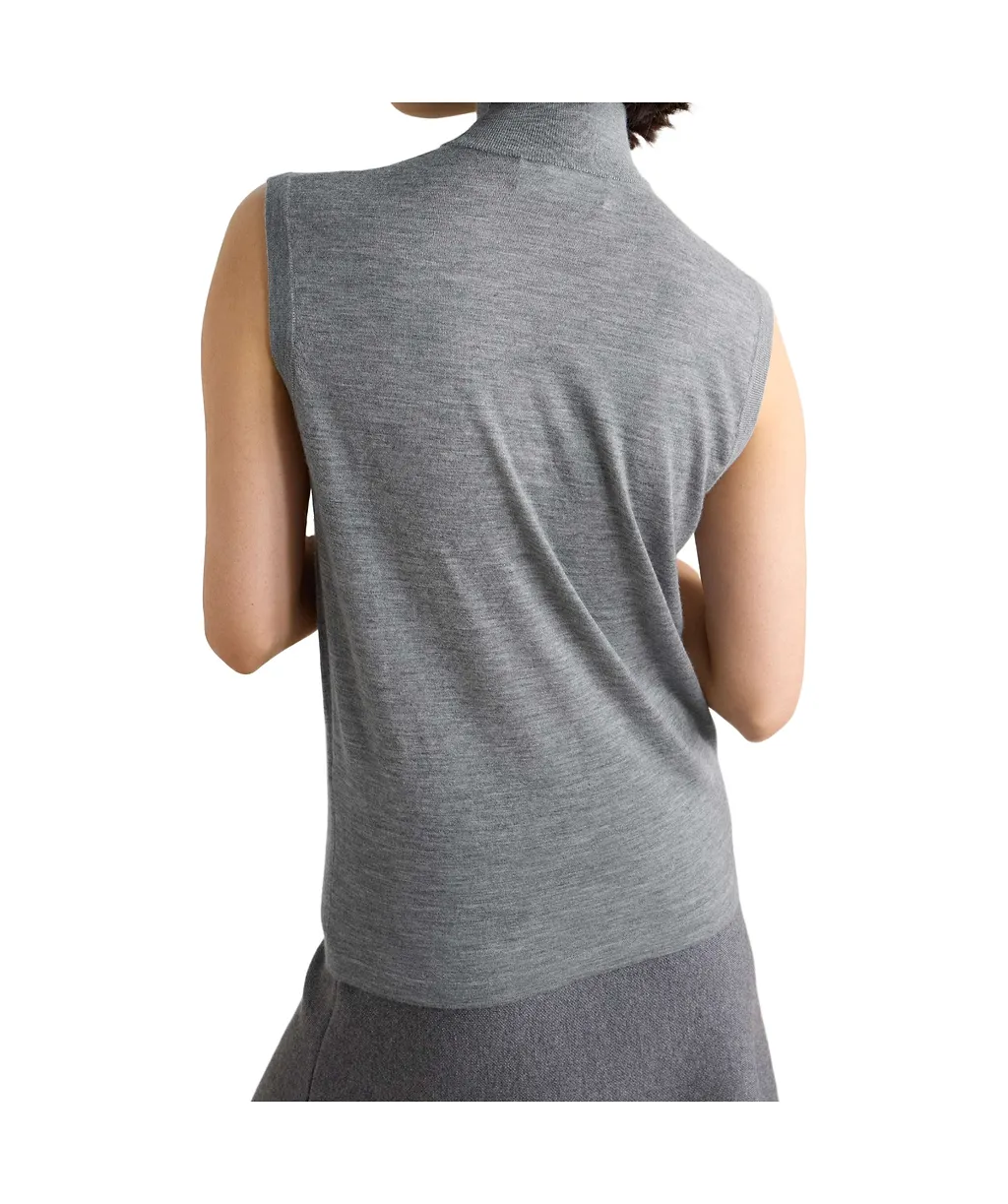 Lucy High-Necked Vest