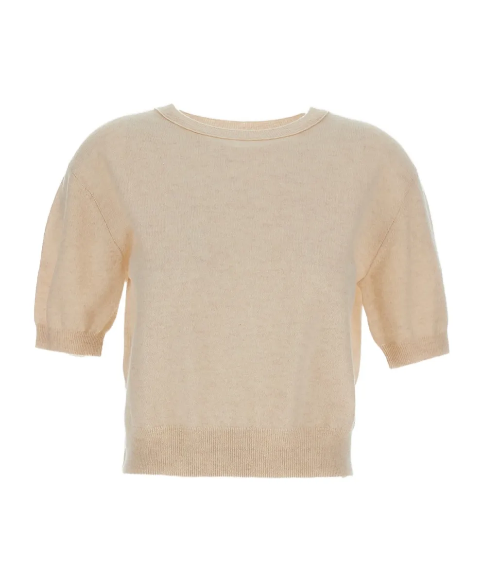 Ribbed Short-Sleeve T-Shirt