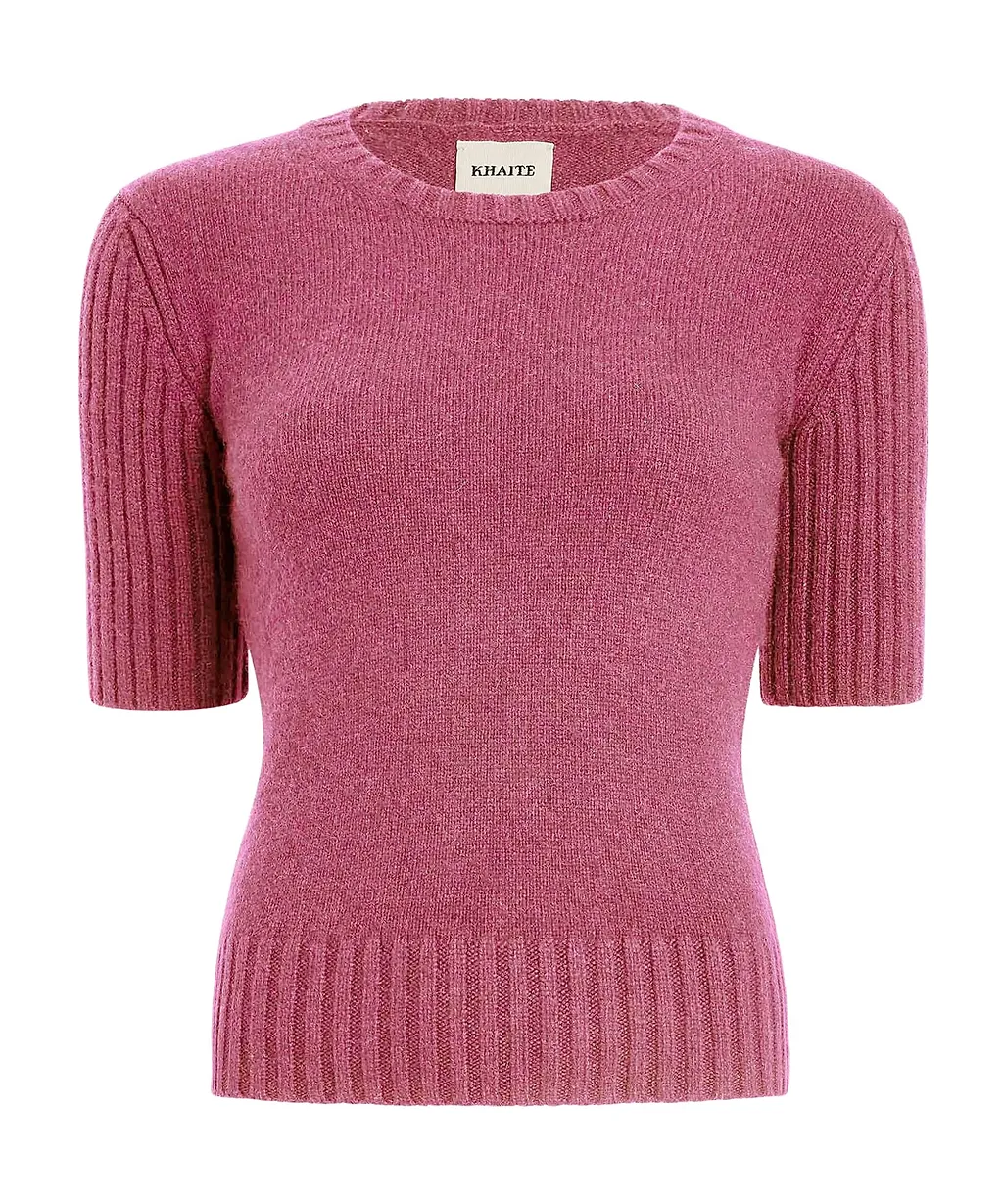 Khaite Mia Short-Sleeved Jumper