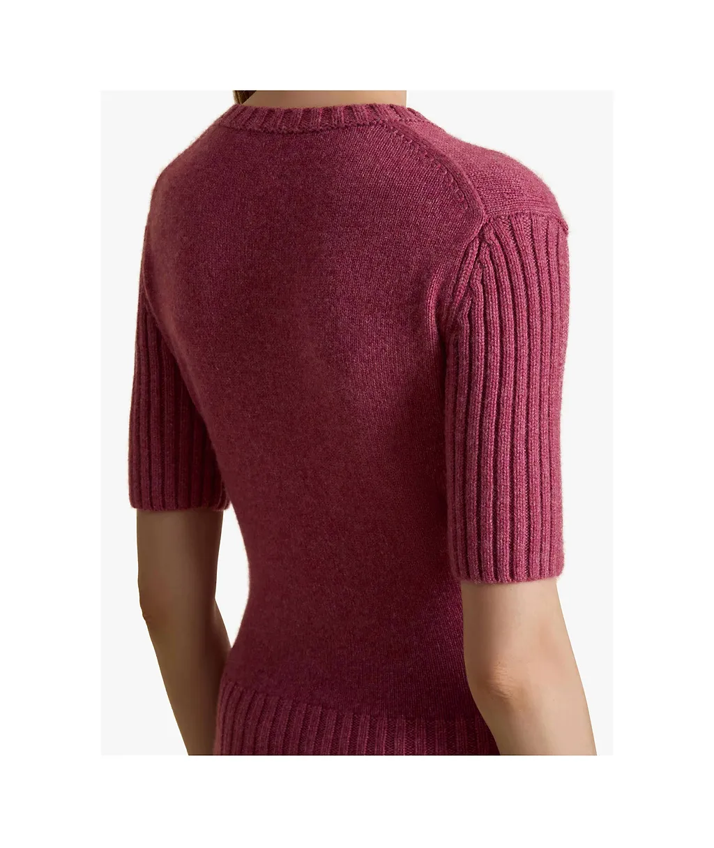 Khaite Mia Short-Sleeved Jumper